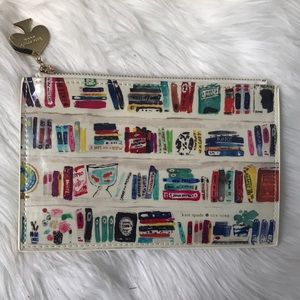 Kate Spade Bookshelf Pencil Pouch